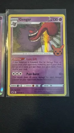 Gengar 057/198 Trick or Trade Booster Holo Gengar 094/165 Sv8 Japanese Pokemon - Image 2