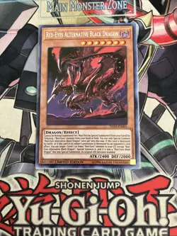 Red-Eyes Alternative Black Dragon Prismatic Secret Rare TN19-EN005 Yugioh - Image 1