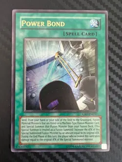 Yugioh Power Bond CRV-EN037 Ulta Rare Unlimited NM - Image 1