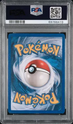 Pokemon Vaporeon Skyridge NON Holo Rare #33 PSA 8 Mint - Image 2
