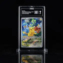 Pikachu 027 Pokemon Sv: Scarlet & Violet Promo Cards Holo TAG 9 MINT - Image 3
