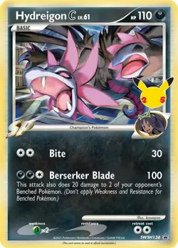Hydreigon C lv.61 SWSH138 SWSH: Sword & Shield Promo Cards Holo - Image 1
