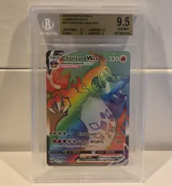 2020 Pokemon SWSH Champion's Path Charizard VMAX #074/073 BGS 9.5 - Image 1