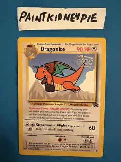 Pokémon TCG Dragonite Promo WB the First Movie Stamped Card -LP - Image 12