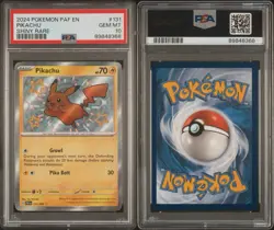 ‼️2024 POKEMON PAF EN PIKACHU SHINY RARE PSA 10! SHIPS SAME DAY 💨 - Image 3