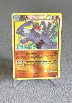 Machamp 26/102 2010 Triumphant Set Pokemon Card TCG Reverse Holo Rare - NM/VLP+ - Image 1