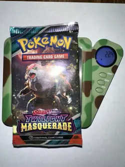 22.4g! HEAVY Weight Pokemon TCG Twilight Masquerade Booster Pack Ursaluna Art - Image 1