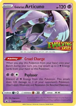 Galarian Articuno - (Prerelease) SWSH123 SWSH: Sword & Shield Promo Cards Holo - Image 1