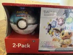 Pokémon TCG Sam’s Club 2 Pack Bundle Prismatic Evolutions + Pokeball - Image 6