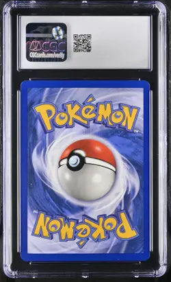 CGC 9 MINT German Hitmonchan 1999 Base Set 1st Edition 7/102 Holo Pokemon Card - Image 2