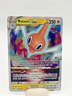 Rotom Vstar 046/159 MINT -Ultra Rare Pokémon Card- Crown Zenith B3321 - Image 1