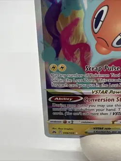 Rotom Vstar 046/159 MINT -Ultra Rare Pokémon Card- Crown Zenith B3321 - Image 6
