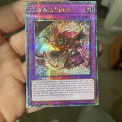 Yu-Gi-Oh Dominus Purge Quarter Century Secret Rare Card TCG 1st Edition - Image 2
