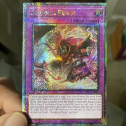 Yu-Gi-Oh Dominus Purge Quarter Century Secret Rare Card TCG 1st Edition - Image 4