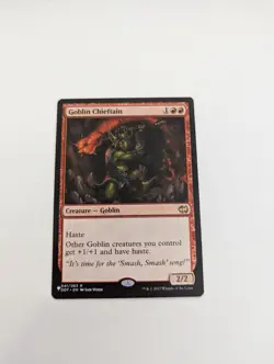 Goblin Chieftain - Duel Decks: Merfolk vs. Goblins 041 - Regular Rare MTG - Image 1