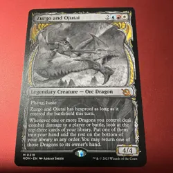 Zurgo and Ojutai (Showcase) #319 (NM) March of the Machine MOM Magic MTG - Image 1