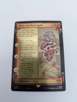There and Back Again - LOTR 0602 - Foil Showcase Scrolls Rare MTG - Image 1