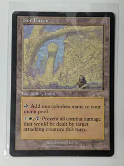 Kor Haven - Nemesis, 2000 - MTG Magic: The Gathering - Light Play - Image 1