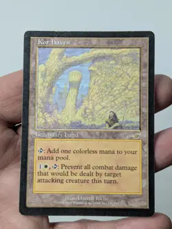 Kor Haven - Nemesis, 2000 - MTG Magic: The Gathering - Light Play - Image 3