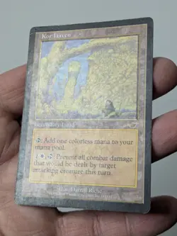 Kor Haven - Nemesis, 2000 - MTG Magic: The Gathering - Light Play - Image 4