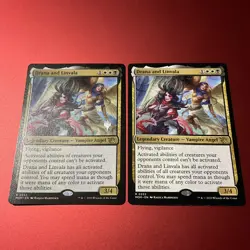 MTG Magic the Gathering - Drana and Linvala - March of the Machine Promo Regular - Image 1