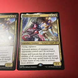 MTG Magic the Gathering - Drana and Linvala - March of the Machine Promo Regular - Image 3
