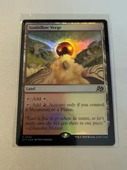 Sunbillow Verge- Aetherdrift  Foil MTG-NM - Image 1