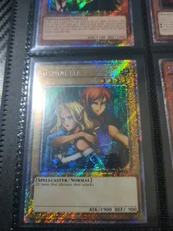 Yugioh! Gemini Elf - RA03-EN109 - Platinum Secret Rare - 1st Edition Near Mint,  - Image 1