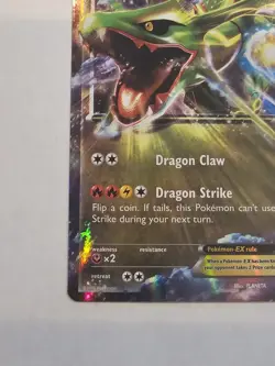 Rayquaza EX XY73 Holo Promo Card - Image 9