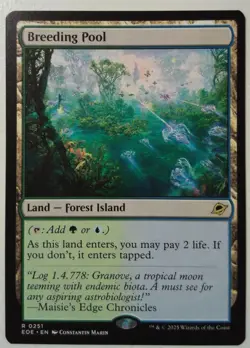 Breeding Pool *Rare* Magic MtG x1 Edge of Eternities - Image 1
