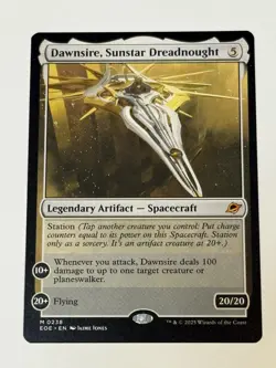 Dawnsire, Sunstar Dreadnought *Mythic Rare* Magic MtG x1 Edge of Eternities - Image 1