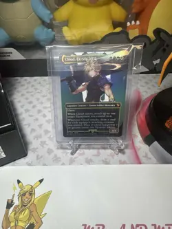 MTG Cloud, Ex-SOLDIER (Borderless) FOIL FIC Commander FINAL FANTASY Pack Fresh - Image 2