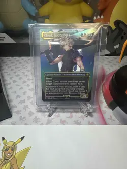 MTG Cloud, Ex-SOLDIER (Borderless) FOIL FIC Commander FINAL FANTASY Pack Fresh - Image 3