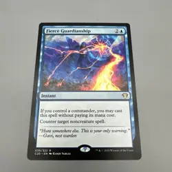 Fierce Guardianship Commander 2020 MTG C20 MT/NM  -TCGshowcase- 035/322 - Image 1