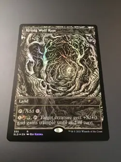 MTG Secret Lair #355 Kessig Wolf Run Foil NM - Image 1