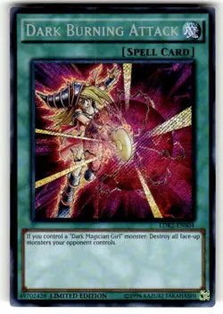 Yugioh Dark Burning Attack LDK2-ENS04 Limited Edition Ultra NM - Image 1
