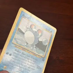 Marill 29 Black Star WOTC Promo Pokemon Card - Image 5