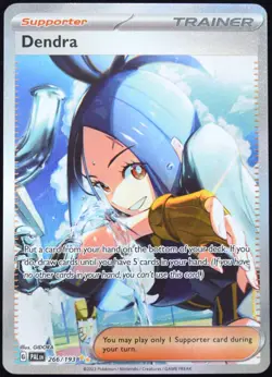 Pokemon TCG Dendra 266/193 Paldea Evolved Special Illustration Rare Card - NM - Image 1