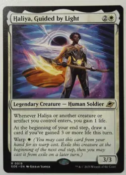 Haliya, Guided by Light *Rare* Magic MtG x1 Edge of Eternities - Image 1