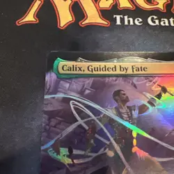 Calix, Guided by Fate (Extended Art Foil) MTG: MAT  - Image 3