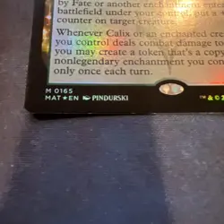 Calix, Guided by Fate (Extended Art Foil) MTG: MAT  - Image 7