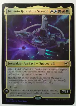 Infinite Guideline Station *FOIL Rare* Magic MtG x1 Edge of Eternities - Image 1
