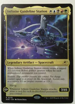 Infinite Guideline Station *Rare* Magic MtG x1 Edge of Eternities - Image 1