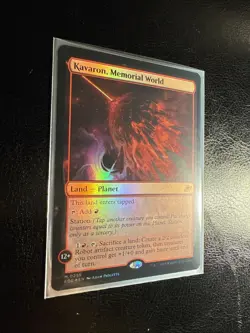 Kavaron, Memorial World *FOIL Mythic Rare* Magic MtG x1 Edge of Eternities - Image 3