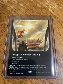Adagia, Windswept Bastion *Borderless Rare* Magic MtG x1 Edge of Eternities - Image 1