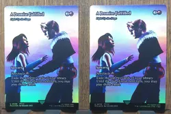 MTG A Promise Fulfilled - Light Up the Stage ( FOIL Showcase ) Final Fantasy NMâ¤ - Image 2