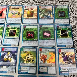 Digimon Cards Old set of 40 Bandai Trading Card Japan Japanese #05 - Image 10