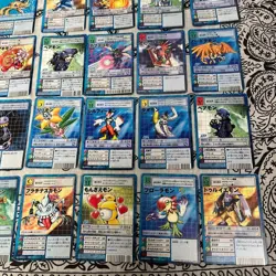 Digimon Cards Old set of 40 Bandai Trading Card Japan Japanese #05 - Image 4