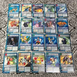 Digimon Cards Old set of 40 Bandai Trading Card Japan Japanese #05 - Image 7