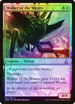 Walker of the Wastes FOIL Oath of the Gatewatch PLD Uncommon CARD ABUGames - Image 1